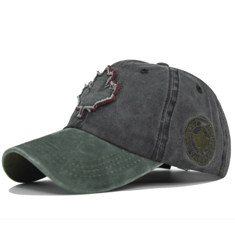 Wholesale Canada Maple Leaf Embroidery Cotton Hat